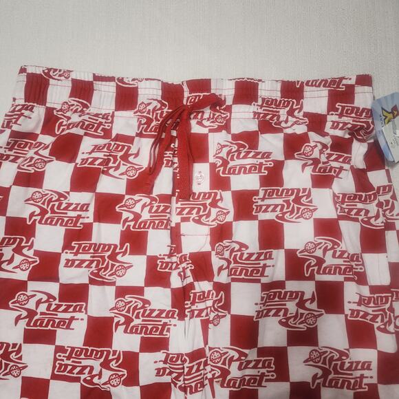 Pizza planet pajama shorts size small men's - Picture 3 of 6